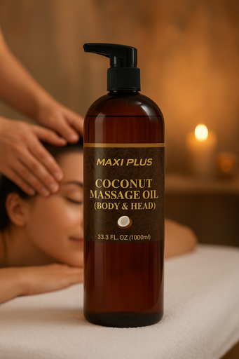 [3700814154643] زيت مساج ماكسي بلاس جوز الهند